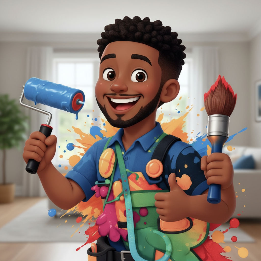 Ainsworth Royes - Painter Mascot