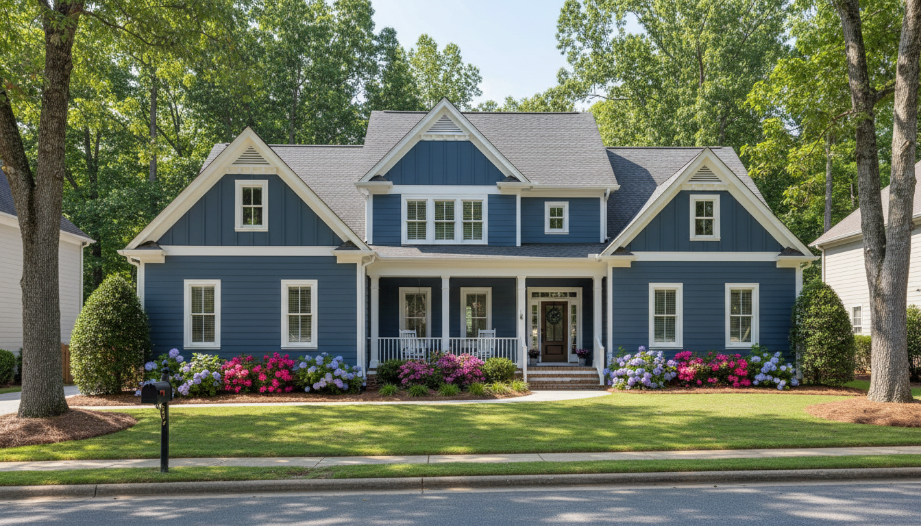 Exterior house painting by AAR Painting LLC