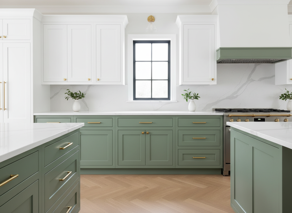 Kitchen cabinet refinishing by AAR Painting LLC